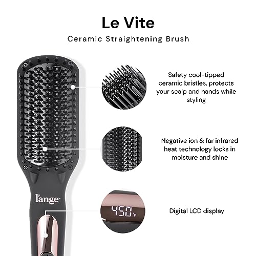Le Vite Straightening Brush (Black)