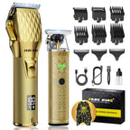 Professional Hair Clippers for Men (Gold+bronze)