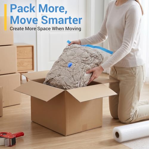 80% Space Saver Vacuum Storage Bags with Hand Pump