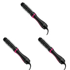 REVLON -Step Root Booster Hot Air Brush Styler and Dryer,Revive Styles and Add Volume to Hair with This Dryer Brush,1 ½ inch Barrel (Black),(Pack of 3)