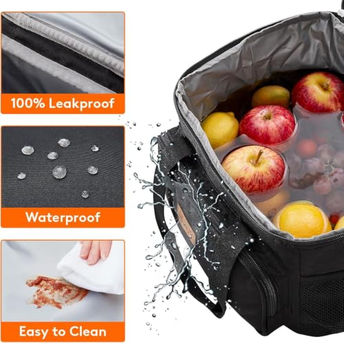 Large Lunch Bag (Black / Large(15L))