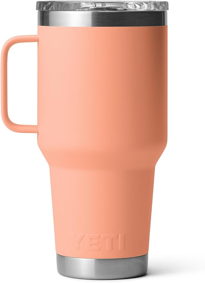 YETI Rambler 30 oz Travel Mug, Stainless Steel, Vacuum Insulated - Image 4