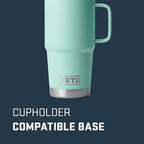 YETI Rambler 20 oz Travel Mug, Stainless Steel, Vacuum Insulated - Image 2