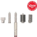 Shark FlexStyle Air Styling & Drying System, Powerful Hair Dryer Brush & Multi-Styler with Auto-Wrap Curlers, Paddle Brush, Oval Brush, Concentrator Attachment, Stone, HD430