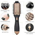 Hair Dryer Brush Blow Dryer in One Step (Golden / M)