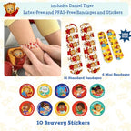 KeepGoing Daniel Tiger’s Small Travel First Aid Kit Kids (Mini Play date)