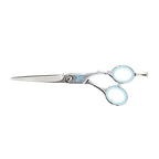 Cricket Shear Xpressions 5.75" Professional Hair Cutting Scissors - Barber Scissors, Japanese Stainless Steel, Comfort Silencer, Ideal for Stylists and Home Use, Silver Tongue