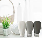 Travel Bottles for Toiletries, TSA Approved 3oz Leak Proof Silicone Refillable - Image 2