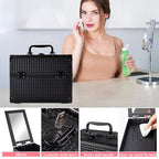 Makeup Train Case (Black)
