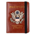 RFID Blocking Passport Holder (Brown / Upgraded)