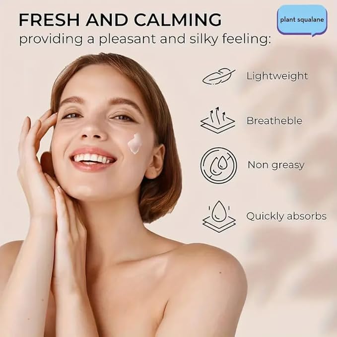 Collagen Face Moisturizer with Airless Pump - Collagen Botanical Stem Cells Cream for Skin with Retinol, Niacinamide, Hyaluronic Acid - Anti-Aging Day & Night Cream, 1.8 OZ