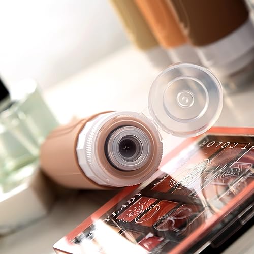 Travel Bottles for Toiletries (Cream)