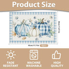 Fall Placemats Set of 6 (Blue Pumpkin)