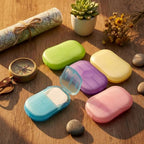 5 Boxes 500 Sheets Disposable Soap Paper Hand Cleaner Fragrance Mini Color Soap Paper for school Indoor