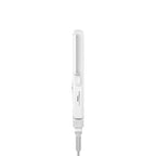 Conair Travel Flat Iron and Curler, 2-in-1 Tool, Portable Hair Straightener and Hair Curler in White by Travel Smart