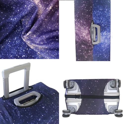 Thicker Travel Luggage Covers with Luggage Tag For Suitcase Tsa Approved (F2487 / M)