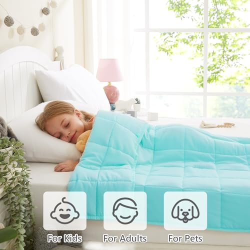 Weighted Blanket (08-light Blue / 36" x 48" | 3lbs)