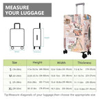 Travel Luggage Cover Suitcase Protector Fits 18 (B-4 / M(22-24in))