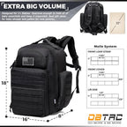 Diaper Bag Backpack for Dad (Black)