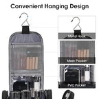 Large Hanging Toiletry Bag for Women (Black)