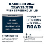 Rambler 20 oz Travel Mug (Agave Teal)
