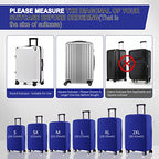 Travel Luggage Cover (Blue / 26-27 inch)