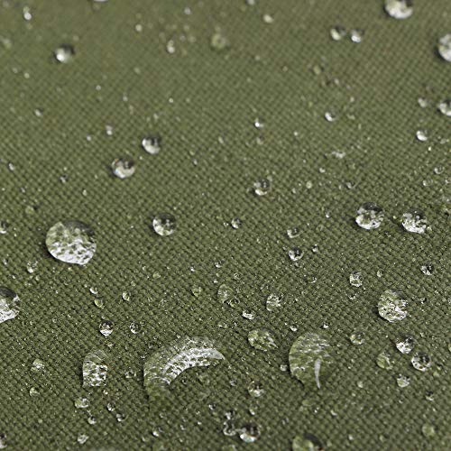 Premium Canvas Tool Pouch Zipper Bag (12.75 inch / Army Green)