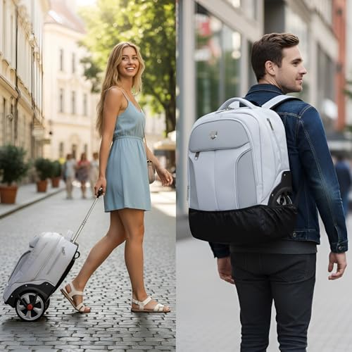 Rolling Backpack (Grey / 20IN)