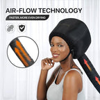 Hooded Hair Dryer Attachment w (Black)