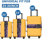 Luggage Straps for Suitcases Travel Belt Accessories, Cute Suitcase Strap - Image 3