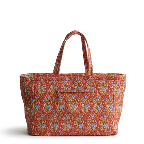 Women's Premium Cotton Knollton Travel Tote (One Size / Garden Paisley)