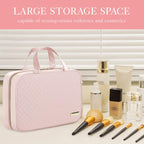 Hanging Travel Toiletry Bag Women Men Essentials Pale Pink (Pale Pink / Medium)