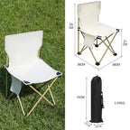 Folding Camping Chair for Small man (Beige)