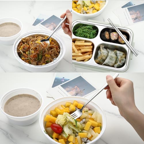 Travel Utensils with Case (Black)