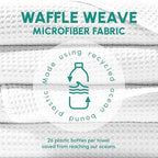 Waffle Microfiber Beach Towel (Natural Sand)