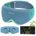 Sleep Mask with Bluetooth Headphones (Blue)