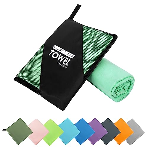Microfiber Travel Towel (Mintcolor / L:24"×48")