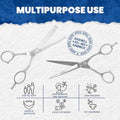 Professional Hairdressing Scissors (Combo Set / KOREAN CONVEX EDGE 6.5")