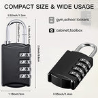 50 Pcs 4 Digit Combination Locks Small Combo for Luggage