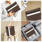 Fireproof Bag Dual Reflective Strips (Brown / Large size)