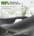 BambooCotton 3D Bluetooth Sleep Mask (3d Black Bamboocotton)