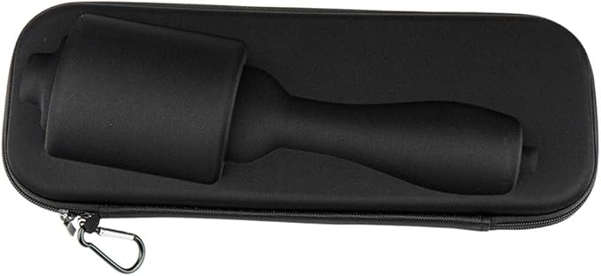 Brappo Hard Portable Travel Case compatibility Revlon One-Step Volumizer Original 1.0 Hair Dryer and Hot Air Brush.(Case Only) (Black)