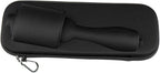 Brappo Hard Portable Travel Case compatibility Revlon One-Step Volumizer Original 1.0 Hair Dryer and Hot Air Brush.(Case Only) (Black)