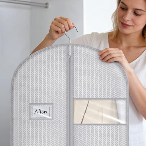 40 Inch Suit Bag (Grey / 40"- 5PCS)