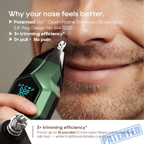 Beard Trimmer for Men (Olive Green)