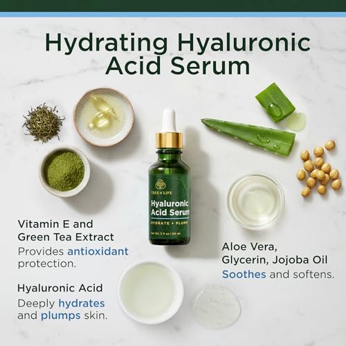 Hyaluronic Acid Serum for Face (2 Fl Oz (Pack of 2))