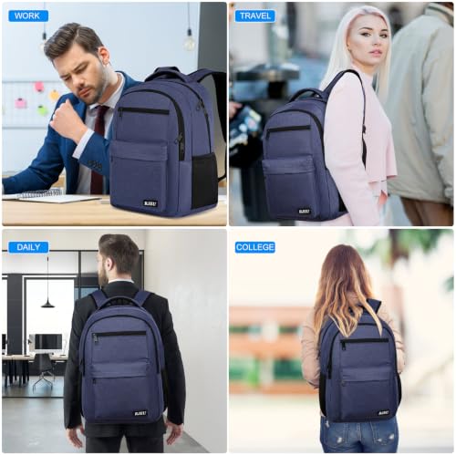 Laptop Backpack for Men Teens Boys (Blue / 15.6 inch)