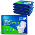 Toilet Seat Covers Disposable Flushable Travel Pack of 50 (2XL (Pack of 50))