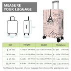 Travel Luggage Cover Suitcase Protector Fits 18 (B-5 / L(25-28in))