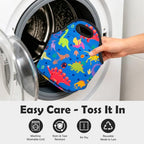 Neoprene Kids Lunch box Insulated Soft Bag Mini Cooler Thermal Meal Tote Kit for Boys (Dinosaur)
